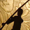 Panel in the Phillipine artifact gallery